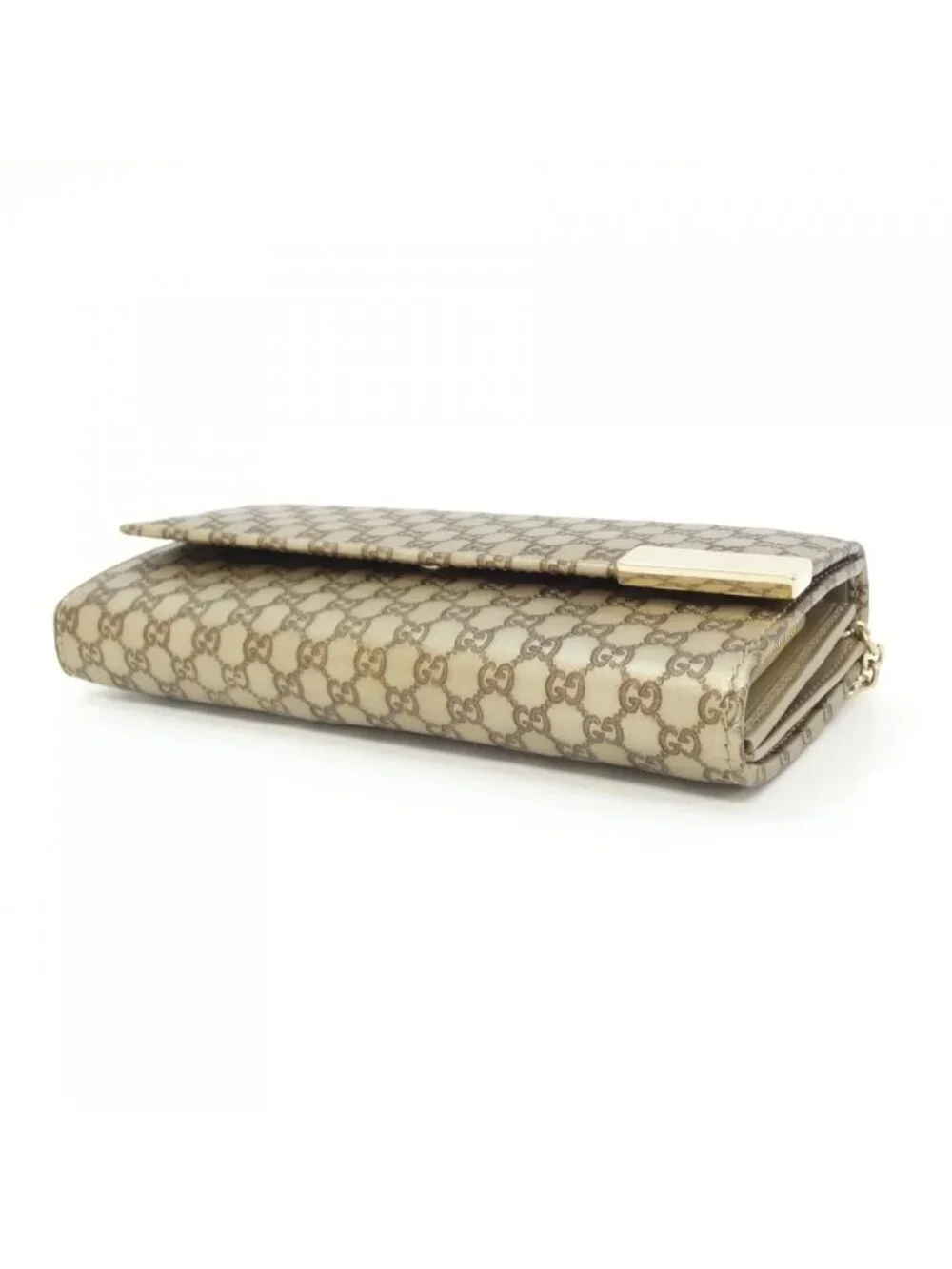 ★SOLD★ Gucci Wallet Gold - Picture 3 of 6